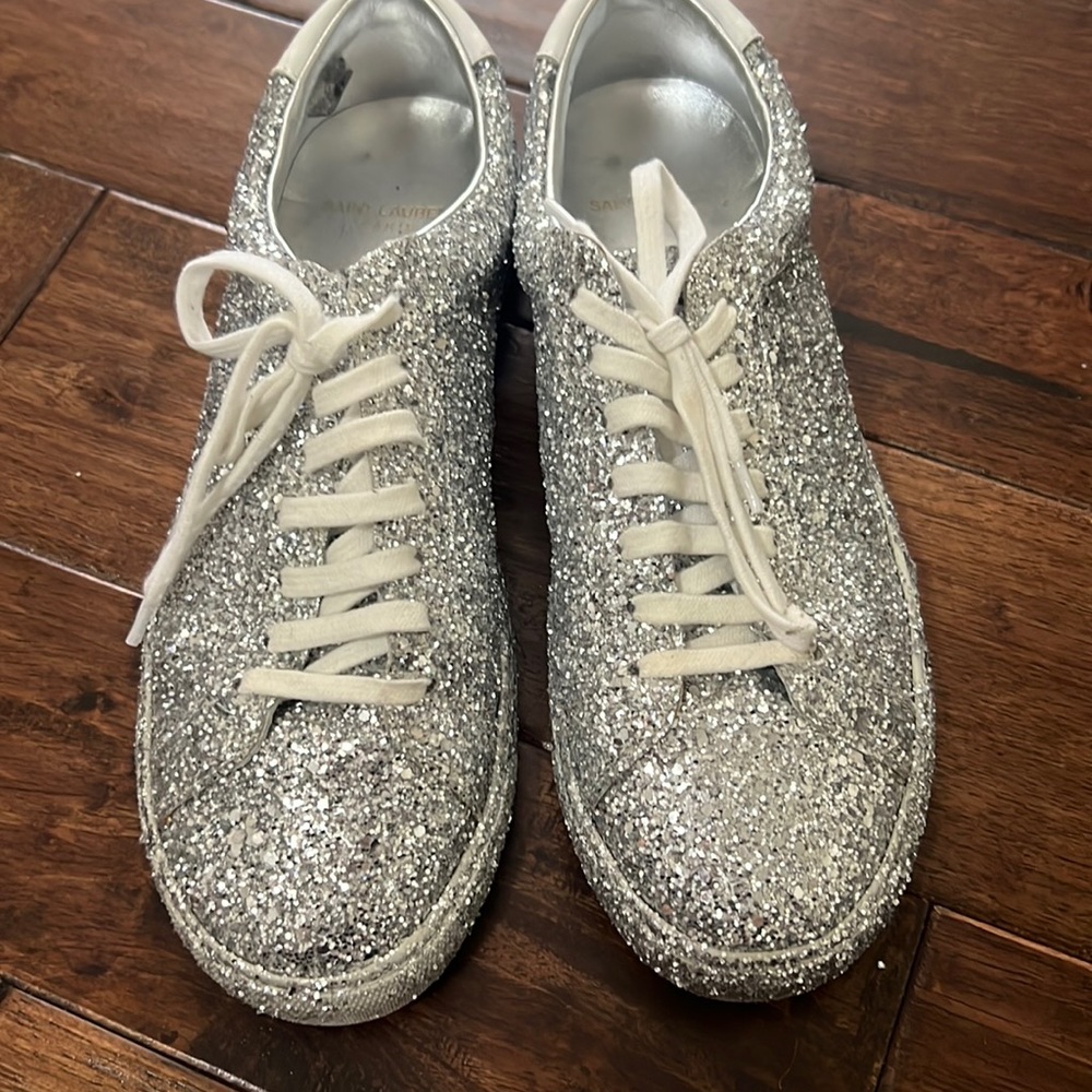 Saint Laurent Glitter sneakers size 39